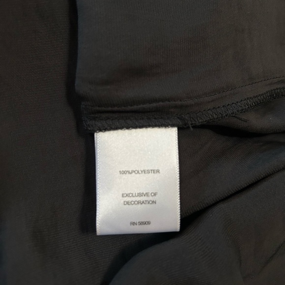 Gibson Latimer Black Satin Sleeveless Top New Size XXL - Picture 6 of 8